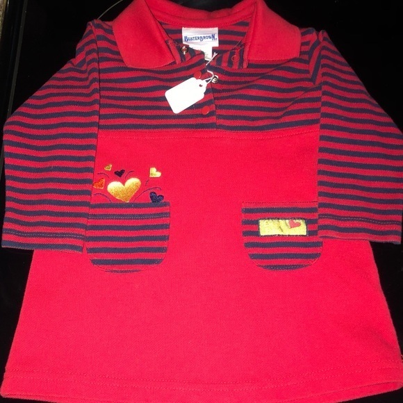Toddler Girl Vintage Buster Brown Best Dress 2t